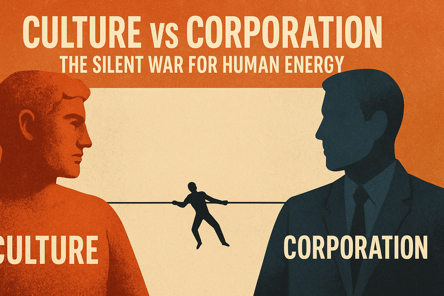 Culture vs Corporation: The Silent War for Human Energy