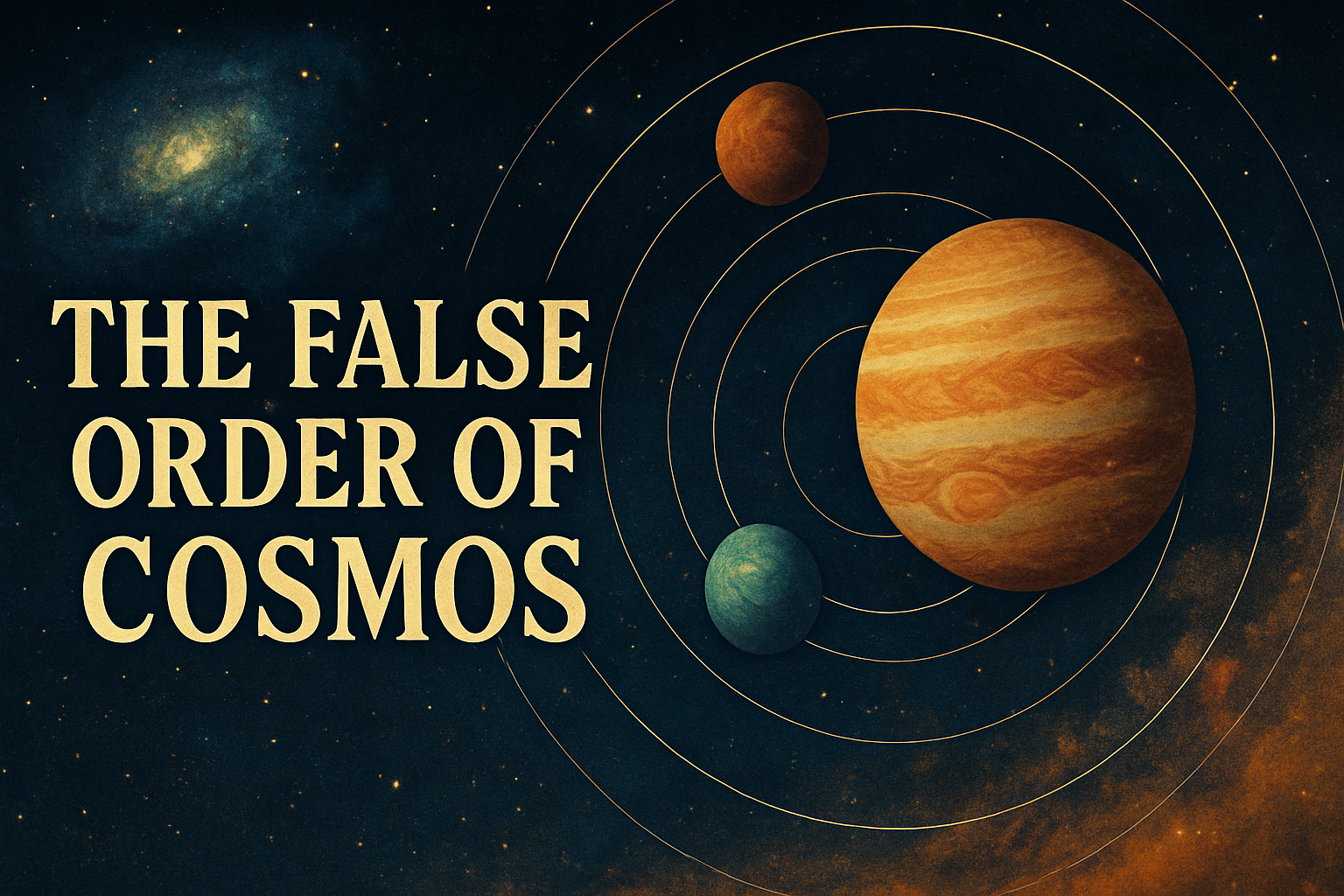The False Order of the Cosmos