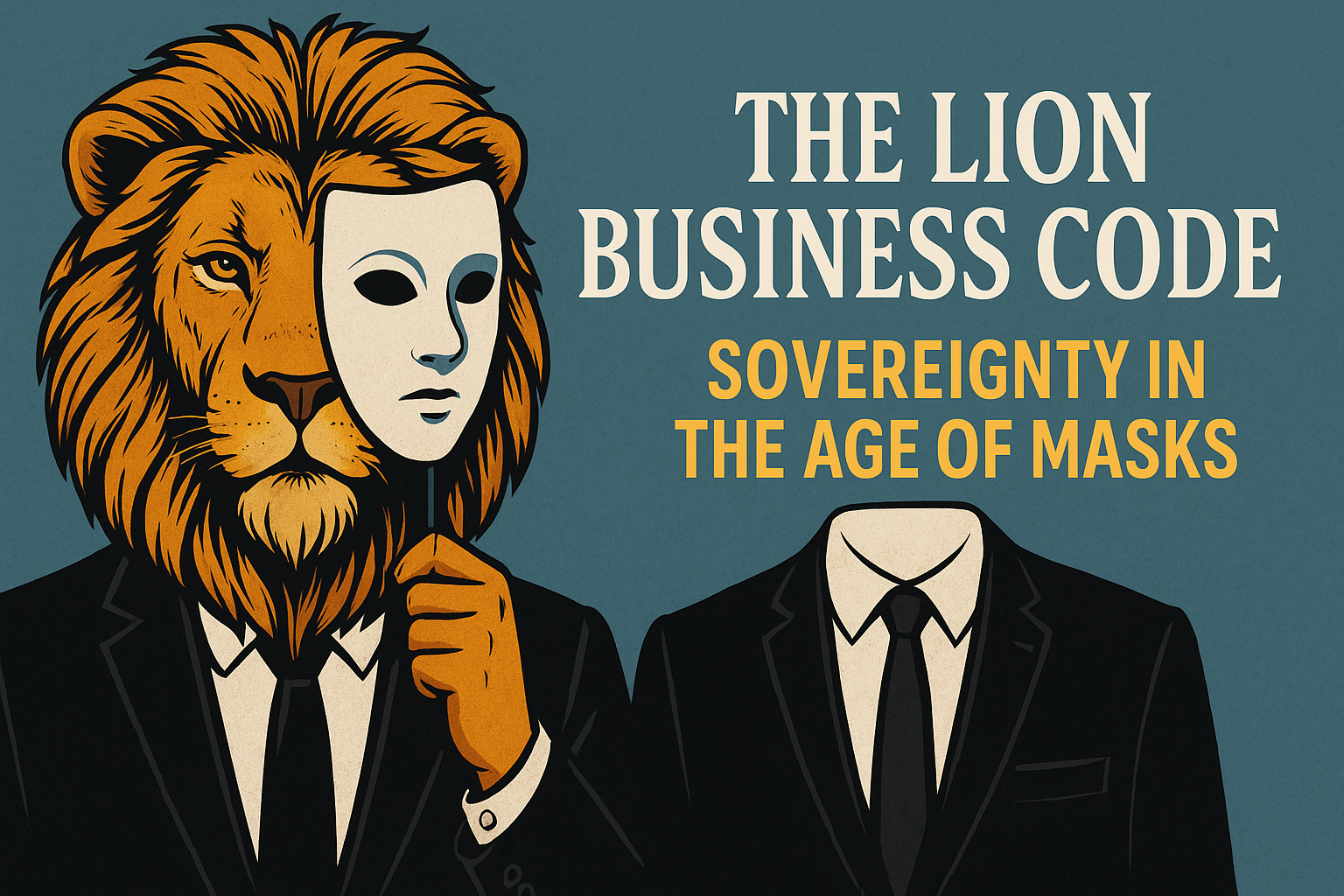 The Lion Business Code: Sovereignty in the Age of Masks