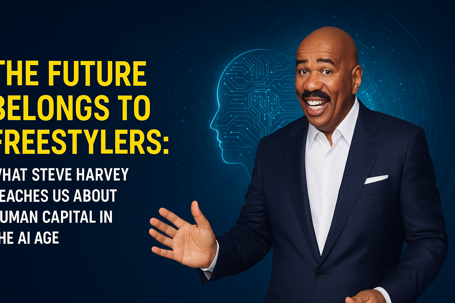 The Future Belongs to Freestylers: What Steve Harvey Teaches Us About Human Capital in the AI Age